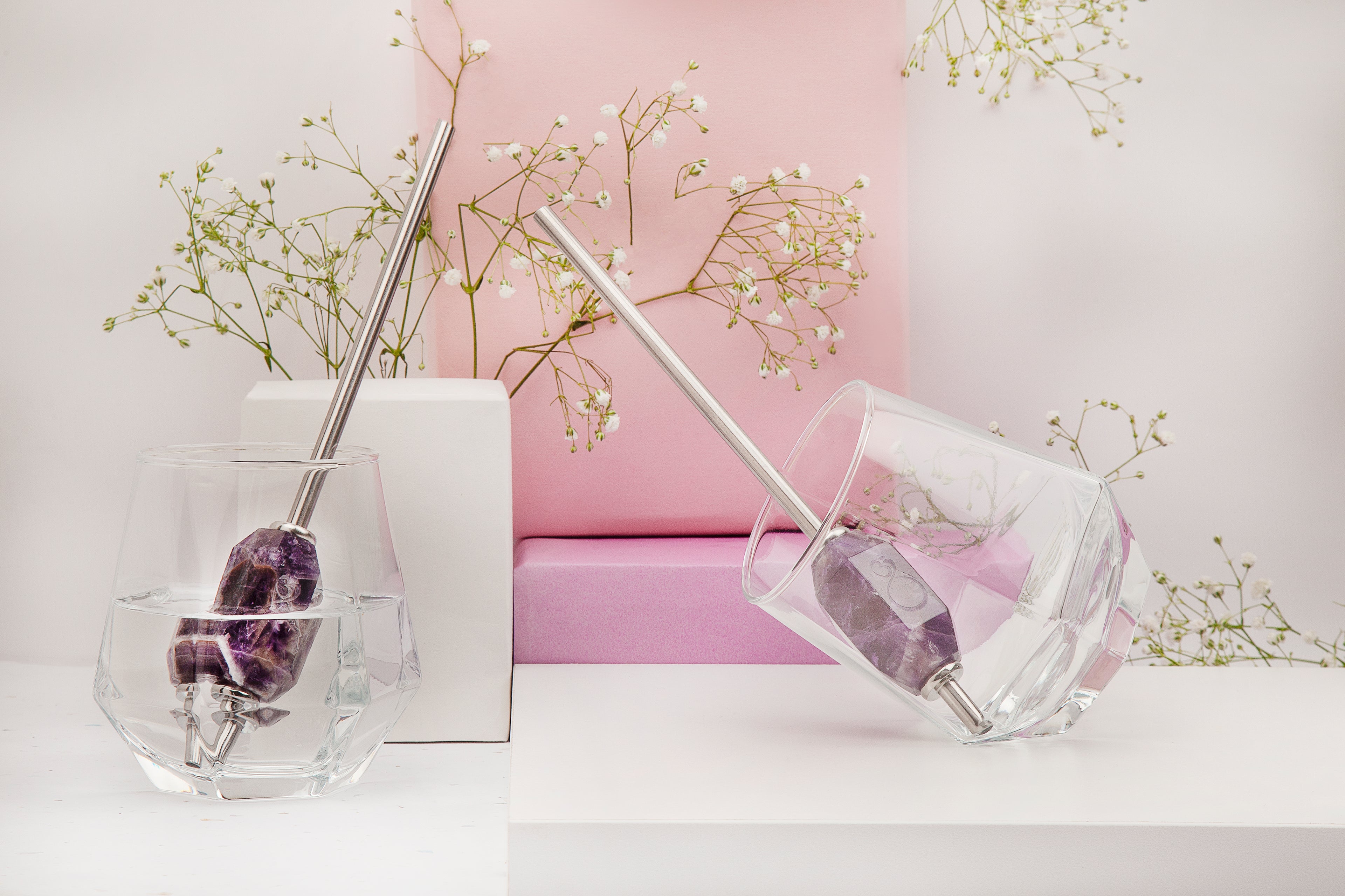 Amethyst Straw