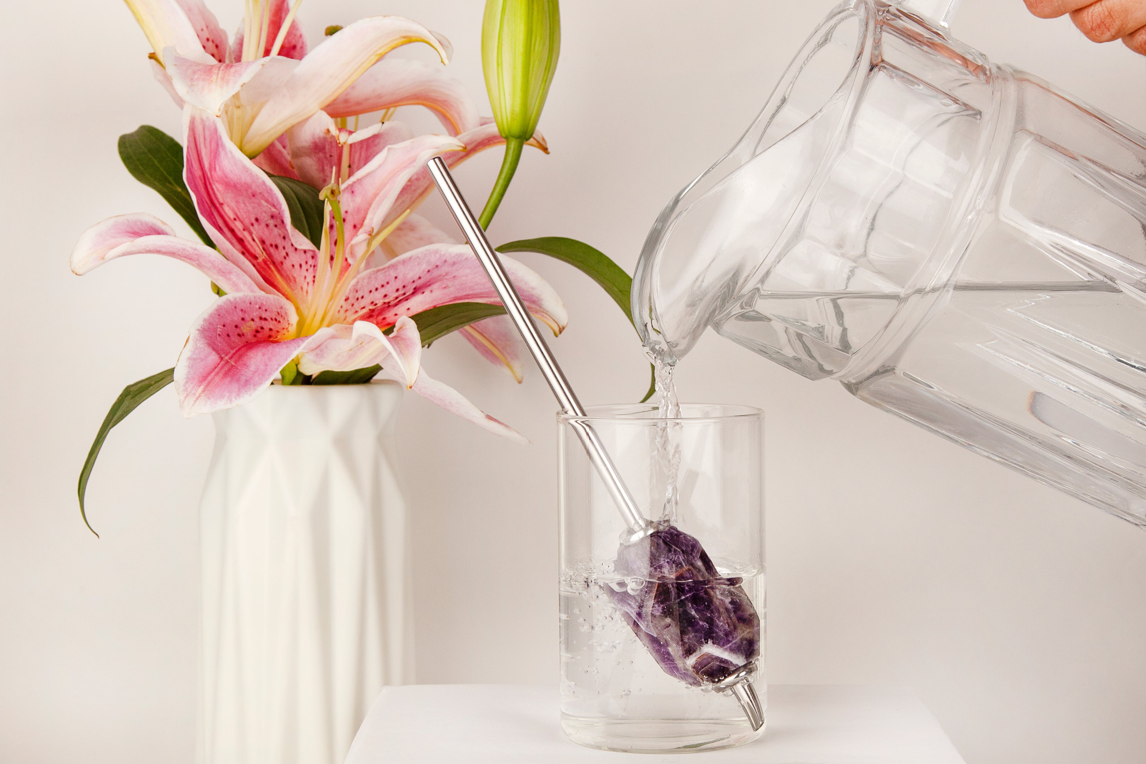 Amethyst Straw