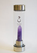 Load image into Gallery viewer, Amethyst Crystal Infused Water Bottle
